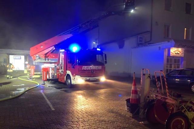 Hotel in Weil am Rhein wegen Brand in Nachbargebude teilweise gerumt