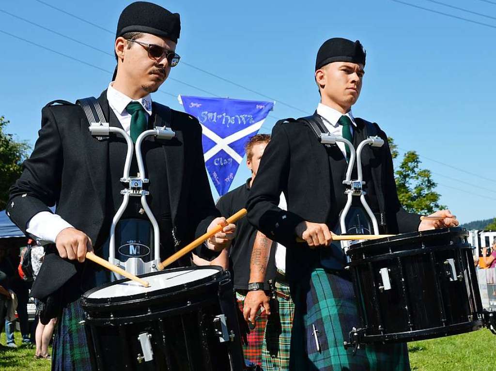 Der Spa an der Freud steht im Vordergrund: Highland Games in Stegen