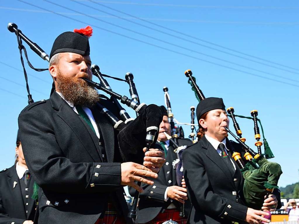 Der Spa an der Freud steht im Vordergrund: Highland Games in Stegen