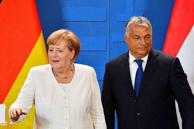 Das Treffen von Merkel und Orban ist der Anfang eines Neuanfangs