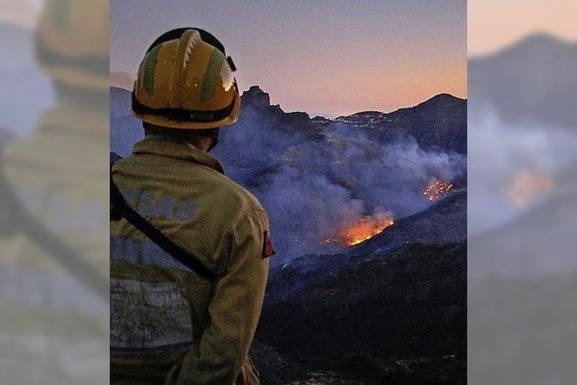 Brnde in Gran Canaria werden schwcher