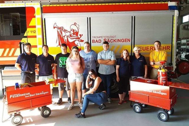 Feuerwehr ruft eine Kindergruppe ins Leben