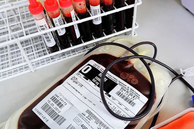 Fr die Patienten der Uniklinik Freibu... Blutspendezentrale berlebenswichtig.  | Foto: Ingo Schneider