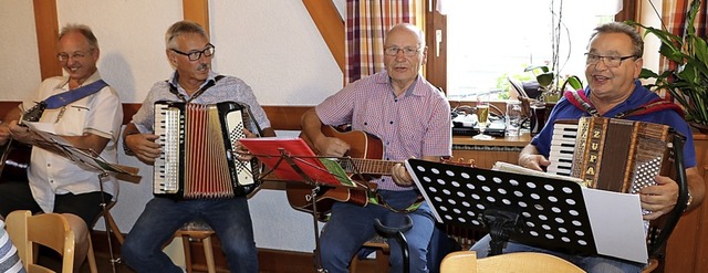 Thomas Eichhorn, Klaus Pfendler, Hans-...n fr Jedermann fr den richtigen Ton.  | Foto: Martha Weishaar