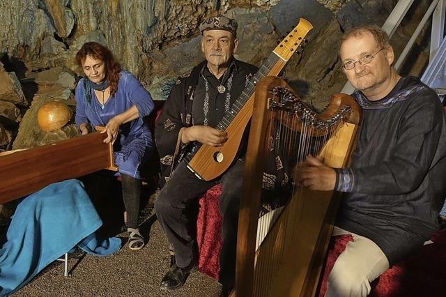 Meditative irische Musik mit Roland Kroell, Christoph Pampuch und Claudia Libor