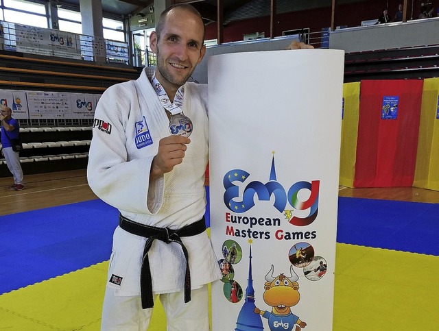 In der Kategorie Judo war der Heitersh... den European Masters Games am Start.   | Foto: Klaus Schultis