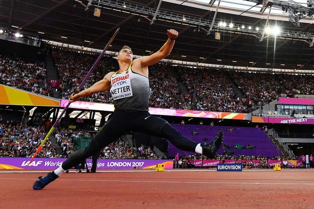 Der Ort des grten Triumphes von Joha...wo er 2017 Speerwurf-Weltmeister wurde  | Foto: ANDREJ ISAKOVIC