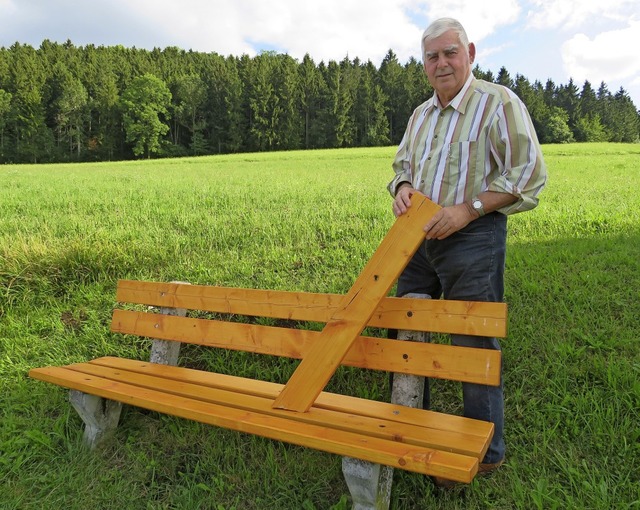 Markus Erhart sorgt seit gut 20 Jahren...ischen Werkstatt wieder flott gemacht   | Foto: suedkurier