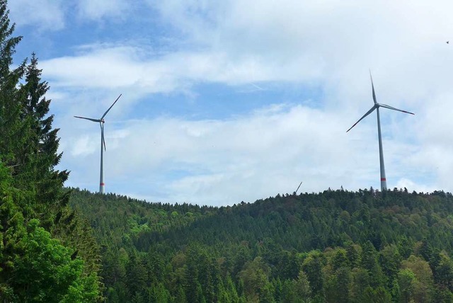 Der Windpark Rohrenkopf  | Foto: Daniel Gramespacher