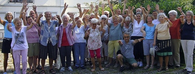 Auch im Alter in Bewegung zu bleiben, dabei hilft der Bewegungstreff.  | Foto: DRK Kreisverband Mllheim