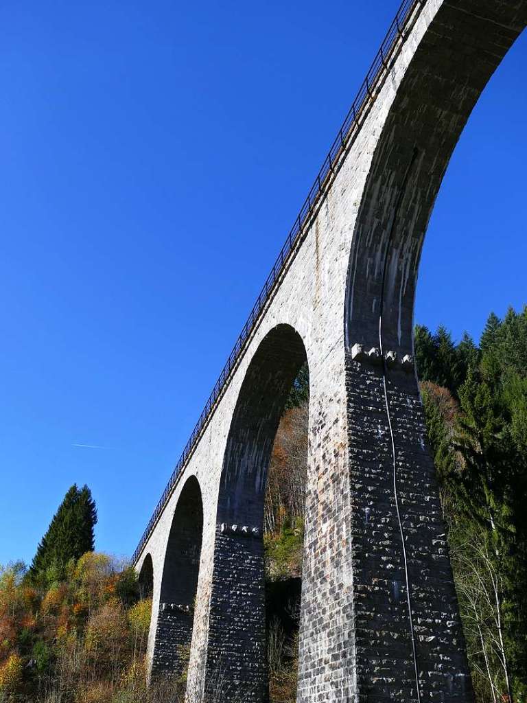 Die Brcke von der Ravennaschlucht.