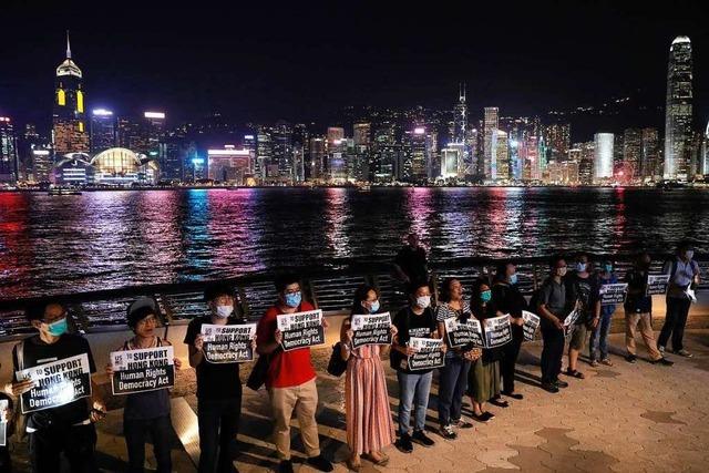 Offenburger untersttzt Proteste in Hongkong: 
