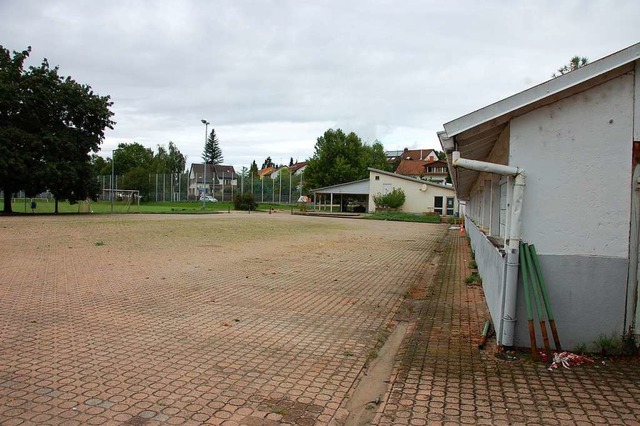 Dort, wo heute das  Vereinsheim und de...1; basierend auf einer Konzeptvergabe.  | Foto: Herbert Frey