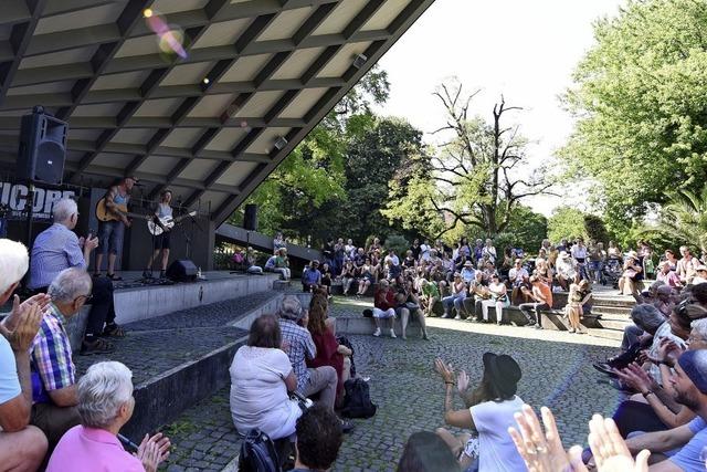 Straenmusik im Stadtgarten