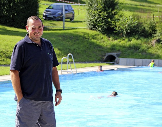 Die Schwimmbadsaison in Mauchen neigt ...n bereits 4500 Besucher registrieren.   | Foto:  Yvonne Wrth