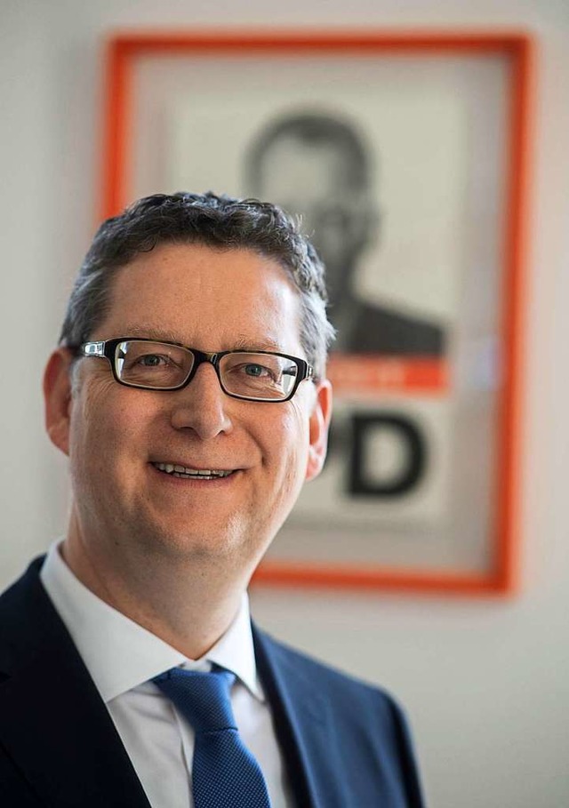 SPD-bergangschef Thorsten Schfer-Gmbel  | Foto: Boris Roessler (dpa)