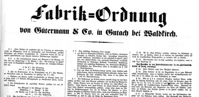 Eine &#8222;Fabrik-Ordnung&#8220; der ...rbuch  fr den Landkreis Emmendingen).  | Foto: Buch: s' Eige zeige