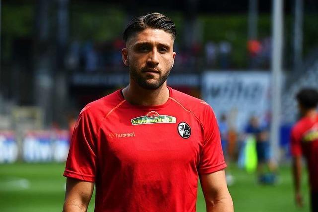 Brandon Borrello hat es in die Startelf des SC Freiburg geschafft