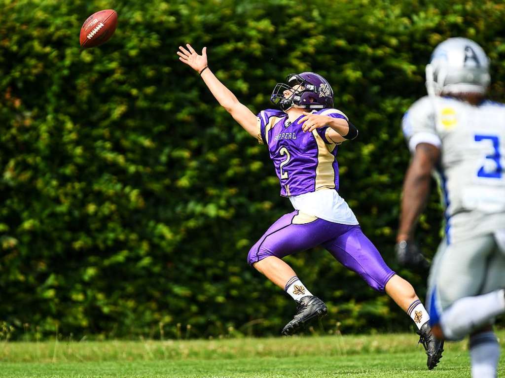 Bei der FT gibt’s auch Leistungssport – hier die Freiburg Sacristans beim American Football