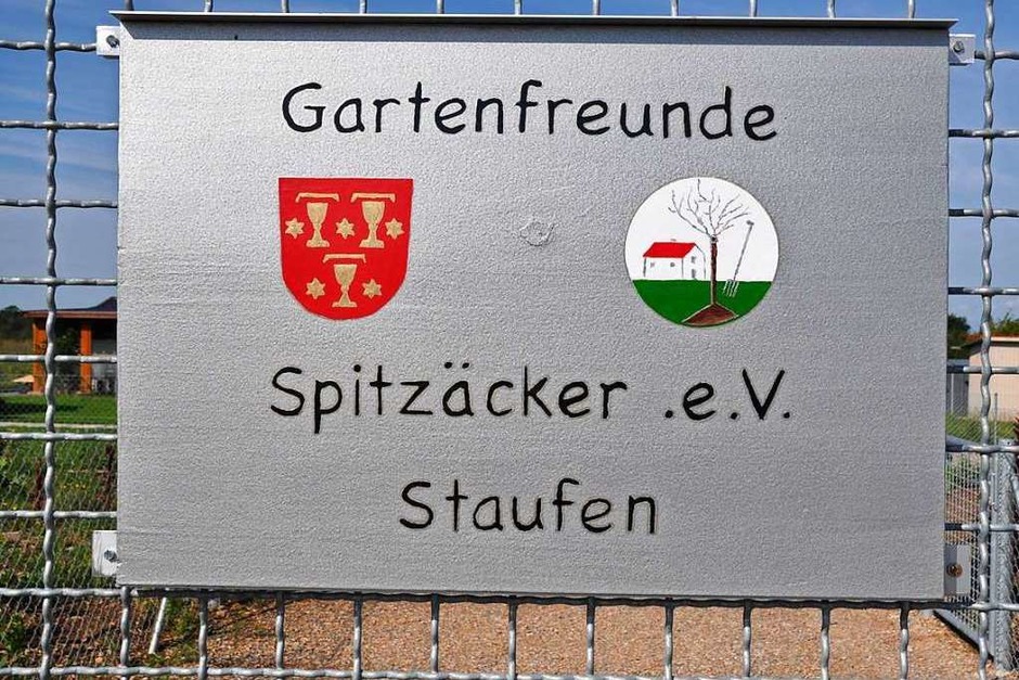 Schild am Eingang zum Gartengelände (Foto: Rainer Ruther) Schild am Eingang zum Gartengelände (Foto: Rainer Ruther)