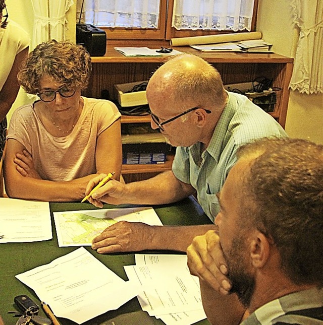 Der Ortschaftsrat Grimmelshofen forcie...das Baugebiet &#8222;Im Brhl&#8220;.   | Foto: Yvonne Wrth