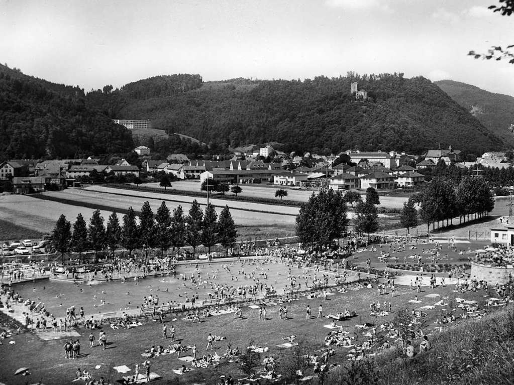 Strandbad Waldkirch, Mitte 1960er Jahre