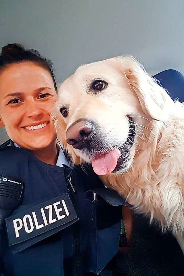 Karlson in Polizeiobhut  | Foto: Bundespolizei Offenburg