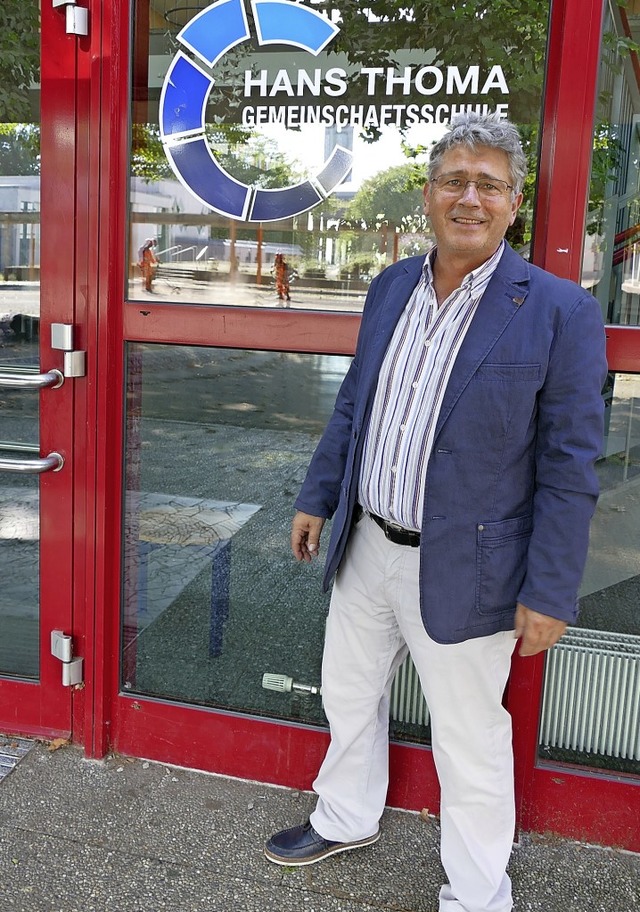 32 Jahre war Michael Maier Schulleiter...chaftsschule in Bad Sckingen rumen.   | Foto: Axel Kremp