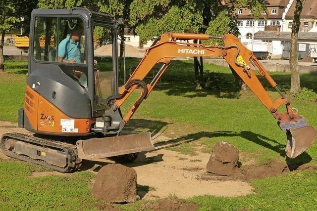 Das Festjahr beschftigt den Bauhof