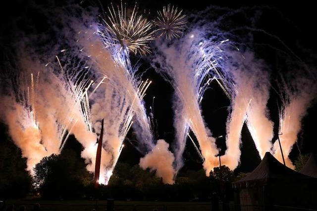 Fotos: Der erste Abend des Festivals Flammende Sterne in Weil am Rhein