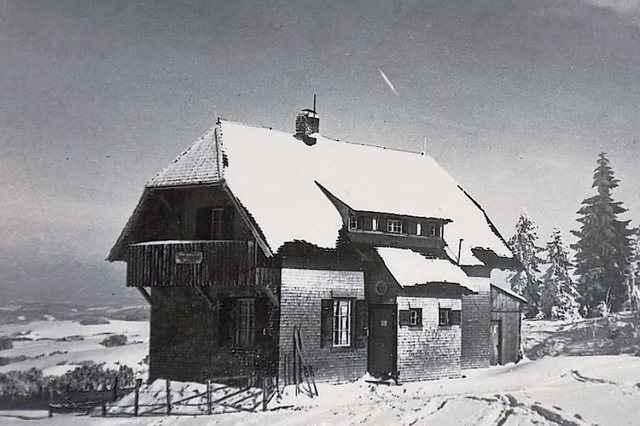 Winterlich verschneit in  den 1920er Jahren  | Foto: Privat
