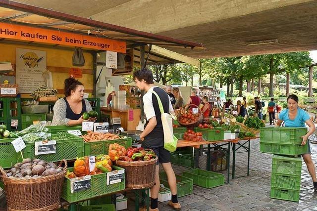 Der Bauernmarkt im Sthlinger bekommt ab Oktober einen neuen Standort