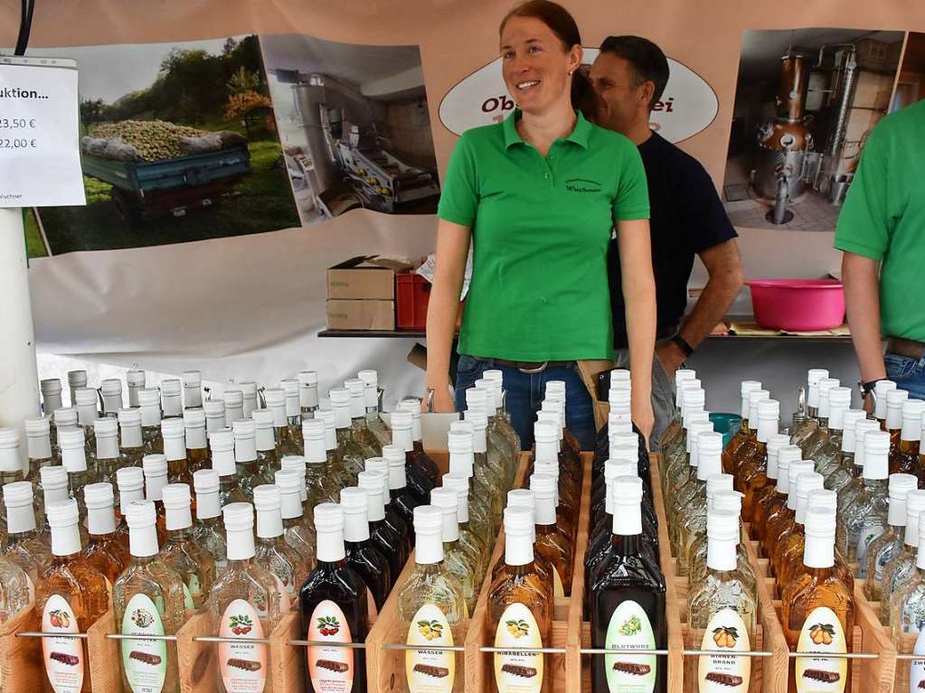 Das achte internationale Treffen der Alphornblser sowie der Naturpark-Markt lockten wieder Hunderte Besucher zum Haus der Natur.