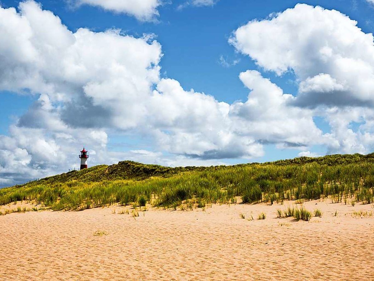 Nordseeromantik am nrdlichsten Punkt Deutschlands: Leser Matthias Gersitz aus Ebringen verbrachte mit seiner Familie schne Tage am Lister Ellenbogenstrand auf Sylt.