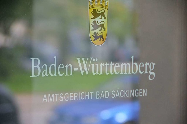 Vor dem Amtsgericht Bad Sckingen hat ...r den 55-jhrigen Angeklagten geendet.  | Foto: Michael Krug