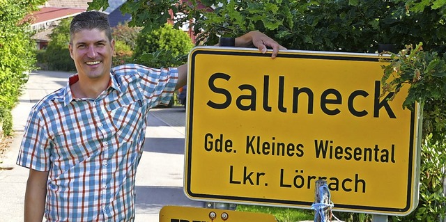 Neu an der Spitze Sallnecks: Dirk Achilles  | Foto: Sarah Trinler