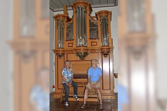 Orgel in neuem Glanz