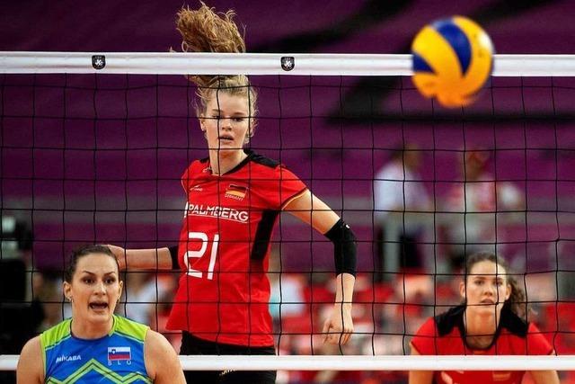 Camilla Weitzel spielt mit Deutschland bislang eine überragende EM