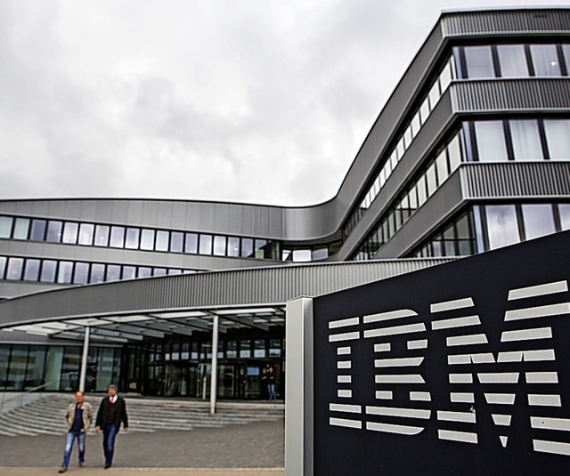 IBM-Niederlassung in Ehningen  | Foto: Silas Stein (dpa)