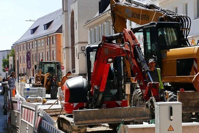 Ende September soll die Basler Strae in Lrrach endlich fertig sein