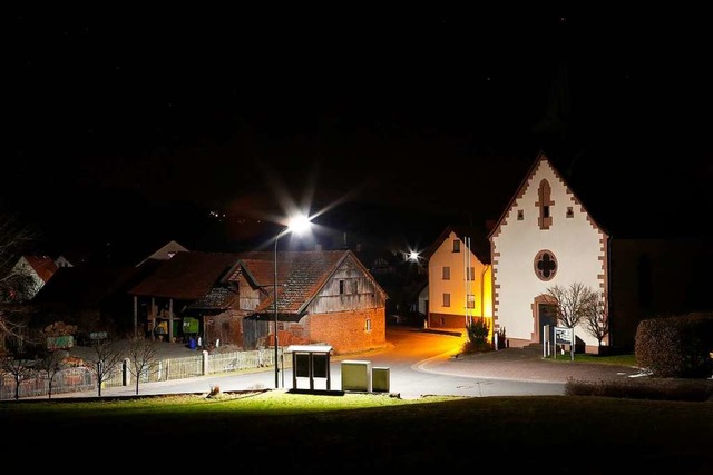 So war das hessische Dorf Silges frher beleuchtet,<ppp></ppp>  | Foto: Alexander Mengel