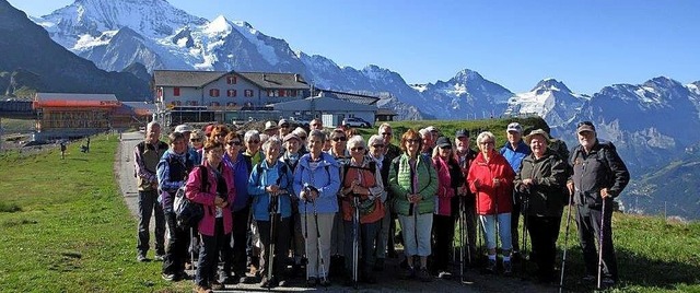 <BZ-FotoAnlauf>Schwarzwaldverein:</BZ-...ren das Ziel der Kanderner Wanderer.    | Foto: Privat