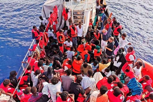Wenn Singen gegen Panik hilft: Freiburger Arzt berichtet von der Lage auf Flchtlingsschiffen