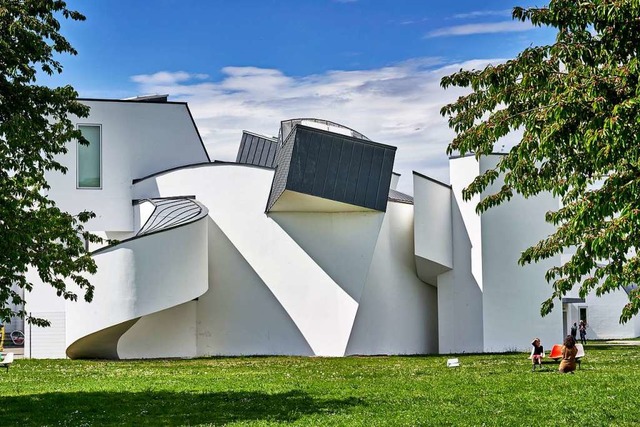 Der Gehry-Bau in Weil am Rhein, in dem...as Vitra Design Museum erffnet wurde.  | Foto: Norbert Miguletz