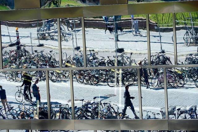 Das Unibauamt schafft 380 neue Radparkplätze an der Uni