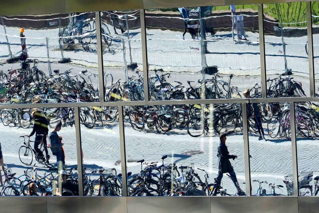 Als die provisorischen Radbgel vor de... Jetzt besteht Aussicht auf Besserung.  | Foto: Ingo Schneider