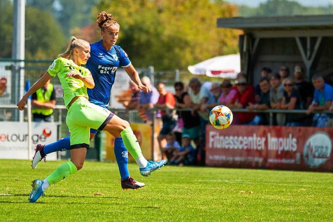 Myrthe Moorrees Der Fels Beim Sc Sand Frauenfussball Badische