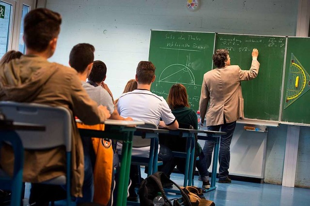 Mathe knnen fr Schulamtsleiter Fried...sch begabte Mathematiker unterrichten.  | Foto: Marijan Murat