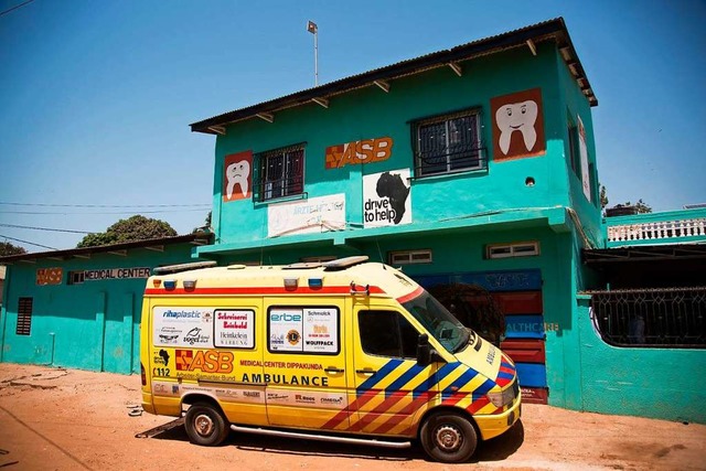 Die ASB-Klinik in Serrekunda (Gambia),...tz in Waldkirch hat, untersttzt wird.  | Foto: Johanna Berghorn /Drive to help/ Verein