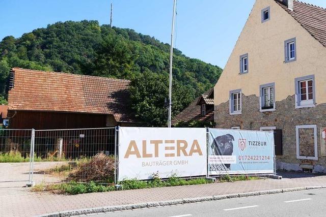 Beim ehemaligen Gasthaus Lwen in Grenzach-Wyhlen tut sich was